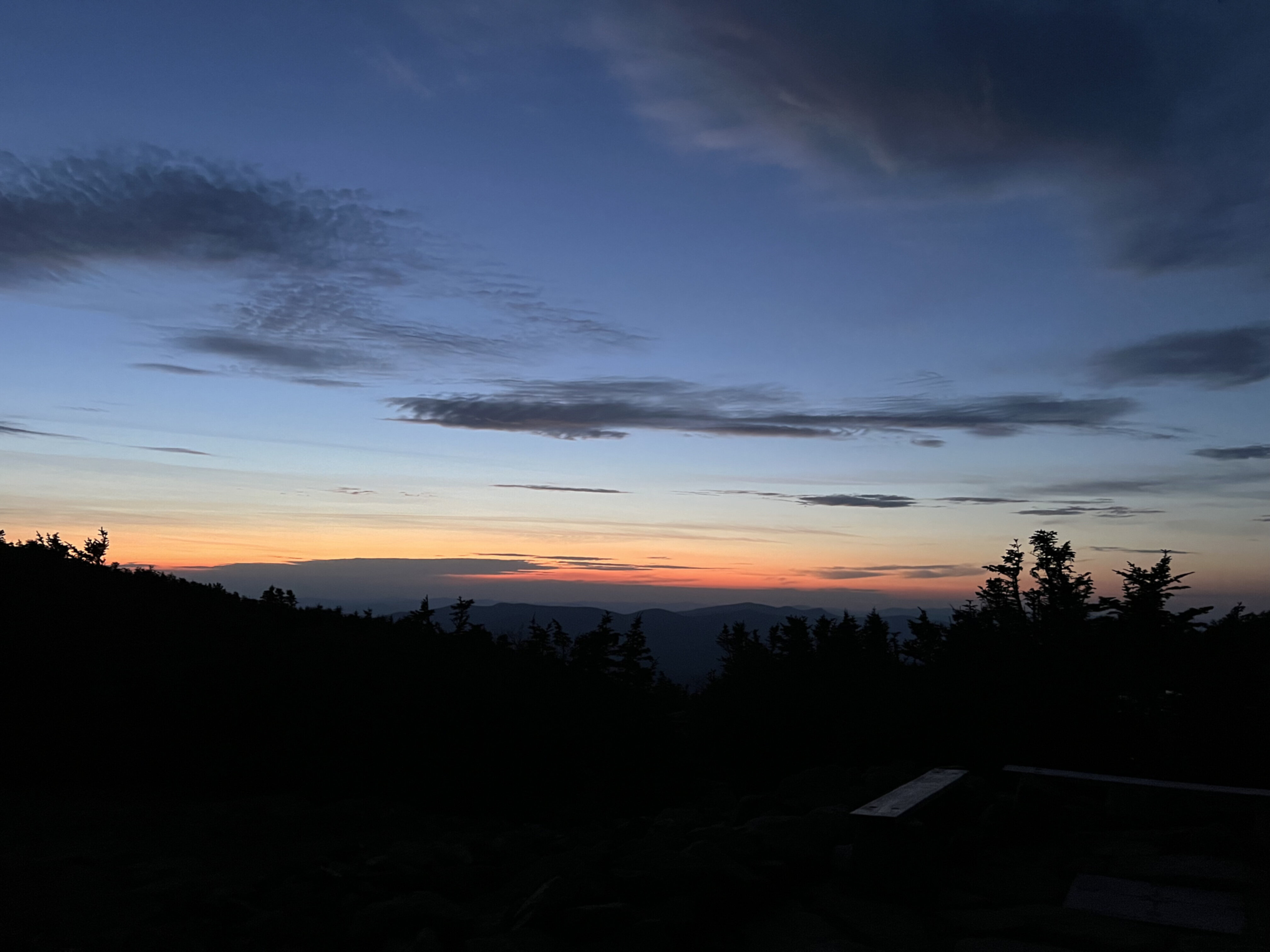 A sunset