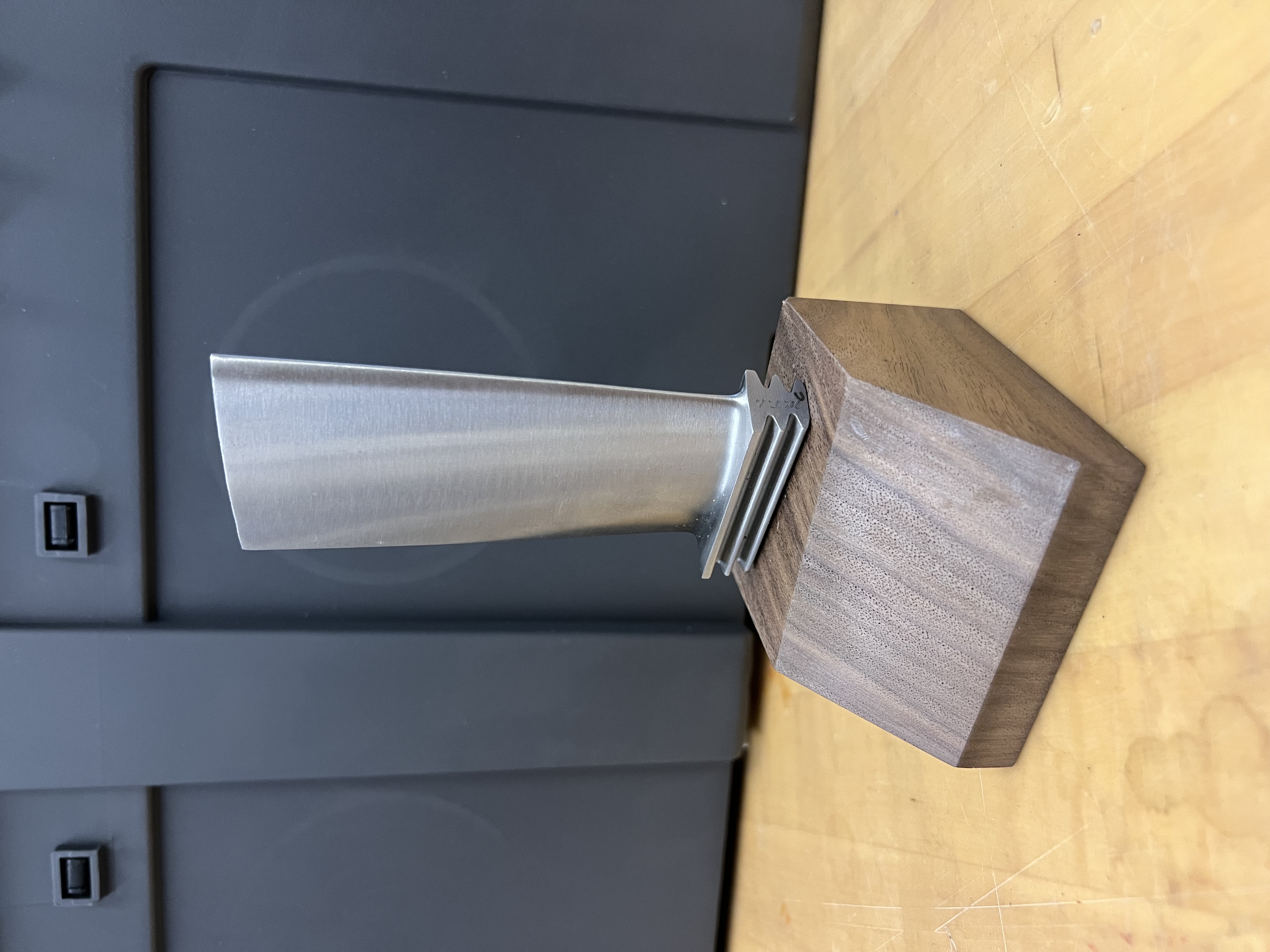 The finished trophy