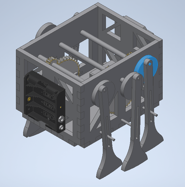 CAD of walking robot